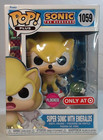 Funko Pop! Sonic the Hedgehog - Super Sonic with Emeralds (Flocked) #1059 Target