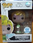 Tinkerbell Diamond Facet Disney 100th #1334 Pop Vinyl Funko Shop Exclusive