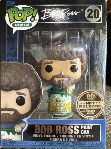 Bob Ross Paint Can (Digital Pop! Release) - Funko (Exclusive) #20