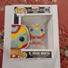 Funko Pop! Marvel Lucha Libre El Heroe Invicto Iron Man Vinyl Figure #709