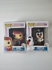 Funko Pop! Vinyl Disney Little Mermaid Aruel 564 And Scuttle 566 Vinyl Figure