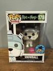 Funko POP! Snowball Flocked Rick and Morty #178 L.A. Comic Con Exclusive