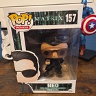 Funko Pop! Vinyl: The Matrix - Neo #157 with slight damage (see pics and bio)