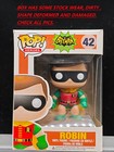 Genuine Funko Pop! Heroes DC - Robin Classic 1966 TV #42 Vinyl Figure