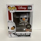 Funko Pop Disney Nightmare Before Xmas #336 Zero with Bone Box Lunch Glow Chase