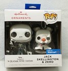 Hallmark The Nightmare Before Xmas Jack Skellington & Zero Funko Pop! Ornaments