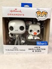 Hallmark Nightmare before Christmas Jack Skellington & Zero Funko Pop Ornament