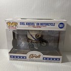 Funko Pop Rides 101 EVEL KNIEVEL on MOTORCYCLE Vinyl Figure