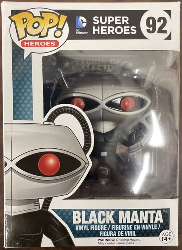 Funko POP! Heroes DC Comics DC Super Heroes Black Manta #92 Vinyl Figure