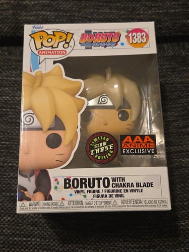 Funko Pop Animation - Boruto With Chakra Blade #1383 Glow CHASE /AAA Exclusive