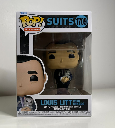 Funko Pop Louis Litt With Mikado #1709 - Suits - NEW - IN STOCK - ONLY 2 LEFT