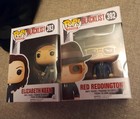 Funko Pops TV Blacklist #392 Red Reddingrton #393 Elizabeth Keen Vinyl Figures