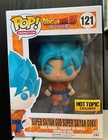 Funko Pop Dragon Ball Z Goku Super Saiyan God Super Saiyan Hot Topic Exclusive