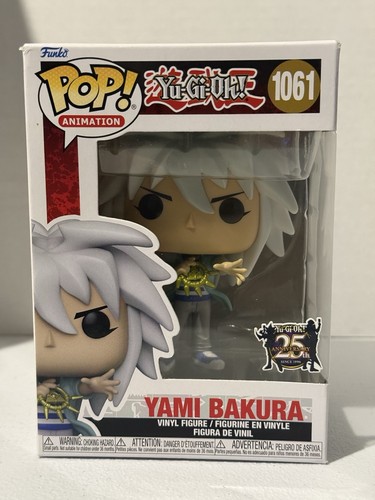 Funko Pop! Yugioh Yami Bakura #1061 25th Anniversary + Protector