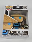 FUNKO POP RAIDEN FIGURE MORTAL KOMBAT X 8-BIT GITD CHASE GAMESTOP #14 2017 MISB
