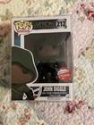 Funko Pop Arrow John Diggle #212 with Clear Cover, Excellent Condition