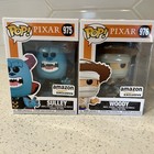 Funko POP! Pixar Sulley #975 - Woody #976 Monsters Inc Amazon Exclusive New