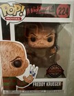 A Nightmare On Elm Street Freddy Krueger Funko Pop! 224 in Pop Protector