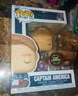 Funko Pop! Marvel - Captain America #1383 Upper Deck Glow Chase Limited Edition