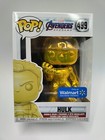 Funko Pop Marvel 499 Yellow Chrome Hulk From Avengers Endgame Walmart