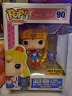 Sailor Moon W/Moon Stick & Luna #90 Hot Topic Exclusive Vaulted/Retired Funko