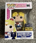 Funko Pop! Animation Sailor Moon #90 w/Moon Stick & Luna - Hot Topic Exclusive