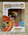 Funko Pop Harry Potter Fawkes Flocked Vinyl Figure Limited Edition #84 New SC