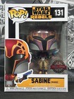 NEW FUNKO POP! SABINE WREN #131 SPECIAL EDITION STAR WARS REBELS EXCLUSIVE OG !!