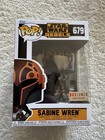 NEW FUNKO POP! SABINE WREN #679 BOX LUNCH STAR WARS REBELS EXCLUSIVE W/PROTECTOR