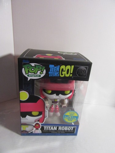 Funko Pop! Digital: DC Universe - Titan Robot #139 Teen Titans Go! Grail LE 999