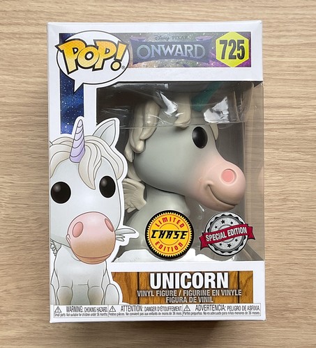 Funko Pop Disney Onward Unicorn CHASE #725 + Free Protector