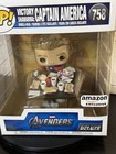 Funko Pop! Deluxe Marvel Victory Shawarma Captain America #758 New Amazon