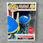 Funko Pop Yu-Gi-Oh! Elemental Hero Sparkman #1873 GameStop W Protector