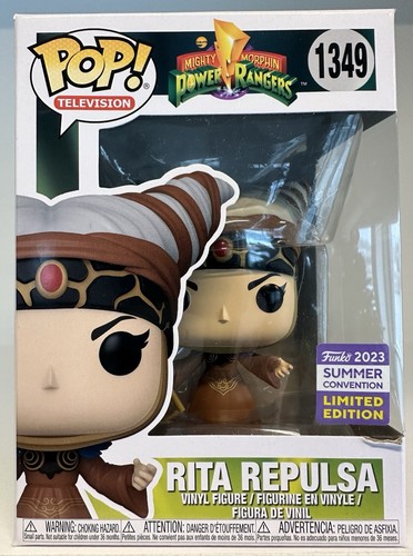 Funko Pop Power Rangers Rita Repulsa Figure # 1349 Summer Convention NEW 152-4