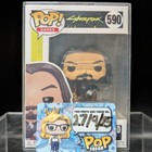 FUNKO POP! Games RARE Cyberpunk 2077 #590 Johnny Silverhand Crouching [VAULTED]