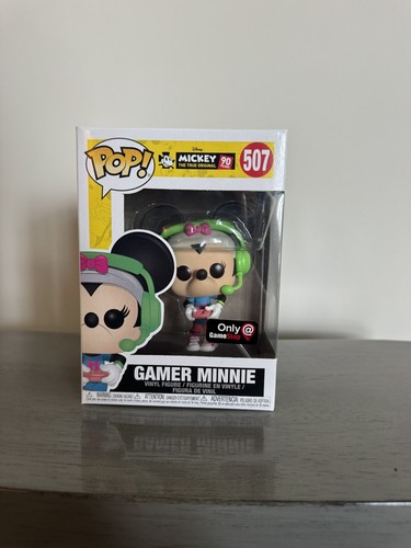 Funko Pop! Disney Gamer Minnie GameStop Exclusive - #507 Original 90 Years