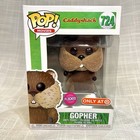 Funko POP Movies ~ CADDYSHACK GOPHER #724 [Flocked] ~ Target Exclusive New