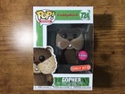 Gopher #724 - Caddyshack Funko Pop! Movies [Flocked Target Exclusive]