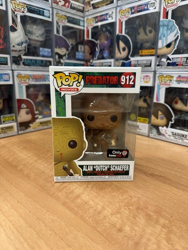 Funko Pop! Vinyl: Predator Alan "Dutch" Schaefer GameStop Ex #912 W/Protector