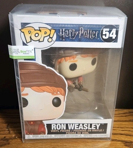 Funko Pop Harry Potter Ron Weasley #54 Flying With Protector