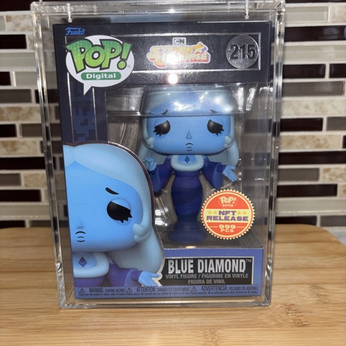 Funko Pop! Digital Steven Universe Blue Diamond Vinyl Figure #215 w/Hard Case