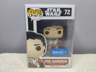 Funko Pop Star Wars Poe Dameron (No Helmet) Walmart Exclusive #72 w/Protector