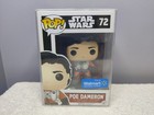 Funko Pop Star Wars Poe Dameron (No Helmet) Walmart Exclusive #72 w/Protector