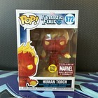 Funko Pop! - Marvel Fantastic Four Human Torch - #572 Glow Collector Corps B2
