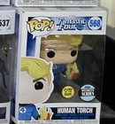 Funko Pop Vinyl  Human Torch 568 Fantastic Four