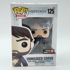 Funko Pop! Dishonored 2 - Unmasked Corvo #125 New In Damaged / Stained Box