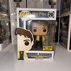 Funko Pop! Cedric Diggory Harry Potter Goblet Of Fire #20 Hot Topic w/ protector