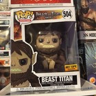 Funko Pop! Vinyl Attack on Titan Beast Titan #504, Brand New!