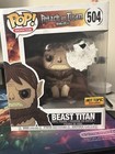 Funko Pop Attack On Titan Beast Titan Vinyl Figure 504 Hot Topic Exclusive