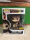 Funko POP! Deluxe Animation Attack of Titan Beast Titan Hot Topic Exclusive 504